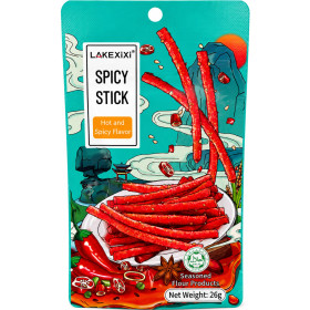 Снек Латяо Гострий Hot&amp;Spicy Lakexixi 26г