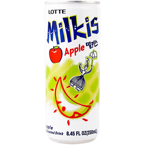 Напій газований Milkis Яблуко LOTTE 250мл