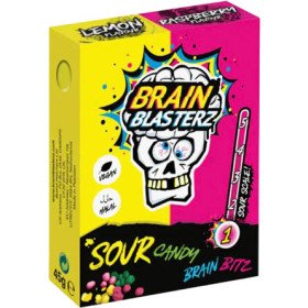 Драже Brain Bitz Кислые Лимон-Малина (уровень 1) 45г