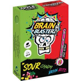 Драже Brain Bitz Кислые Яблоко-Клубника (уровень 1) 45г