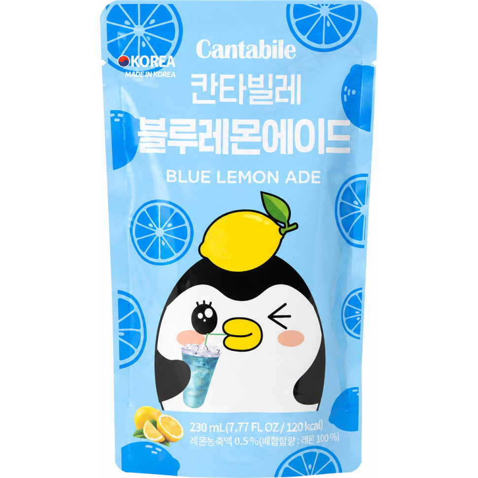 Напій Blue Lemon Ade Cantabile 230мл