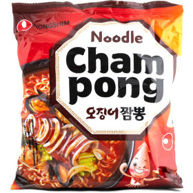 Суп рамьон Чампонг зі смаком морепродуктів Nongshim 124г