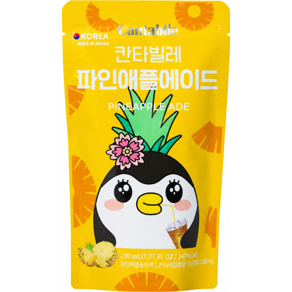 Напиток Pineapple Ade Cantabile 230мл