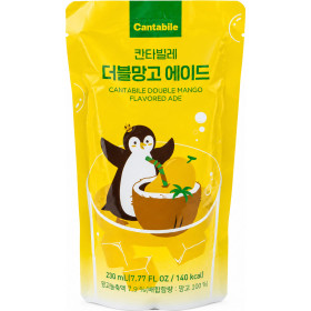 Напиток Double Mango Flavored Ade Cantabile 230мл