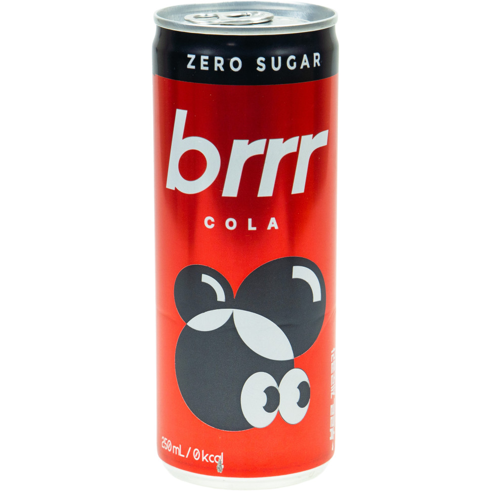 Напиток газированный  Brrr Zero Cola без сахара Ilhwa 250мл