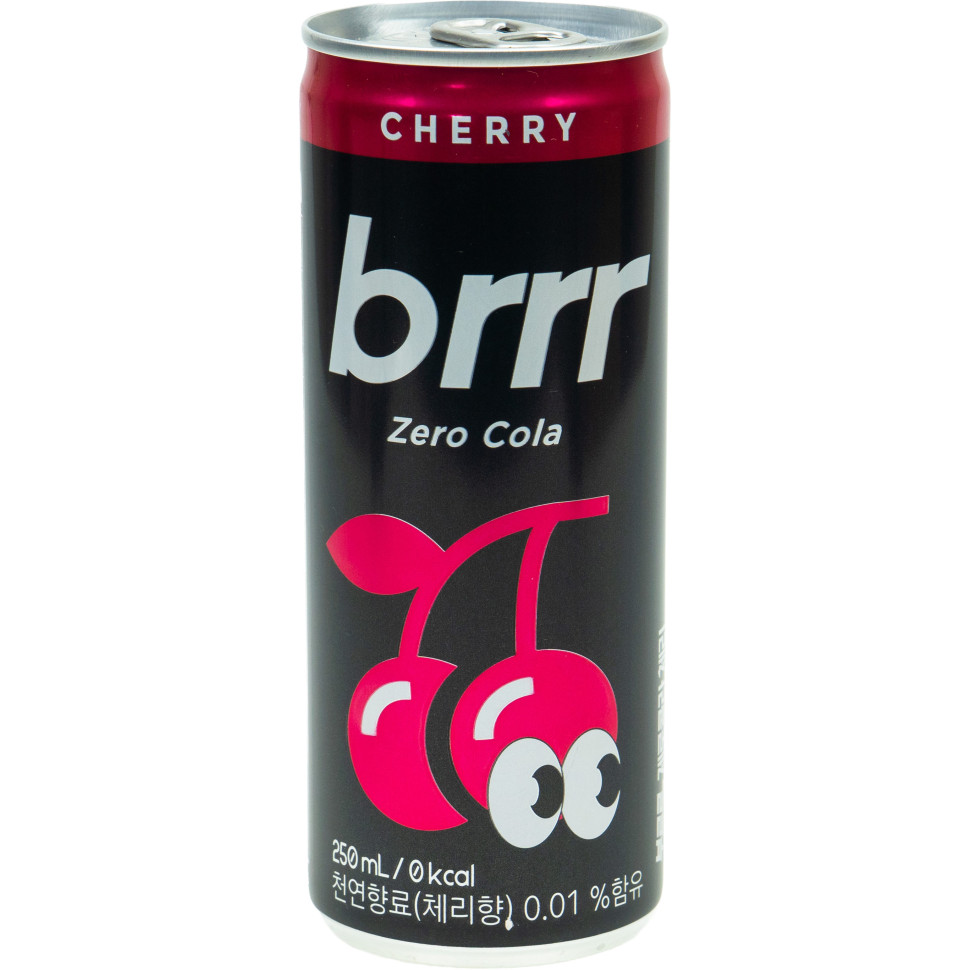 Напій газований Brrr Zero Cherry Cola без цукру Ilhwa 250мл