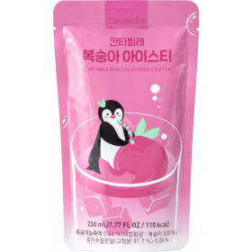 Напиток Peach Flavored Iced Tea Cantabile 230мл