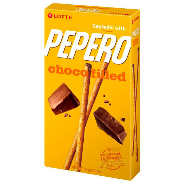 Соломка PEPERO з шоколадною начинкою Lotte 45г