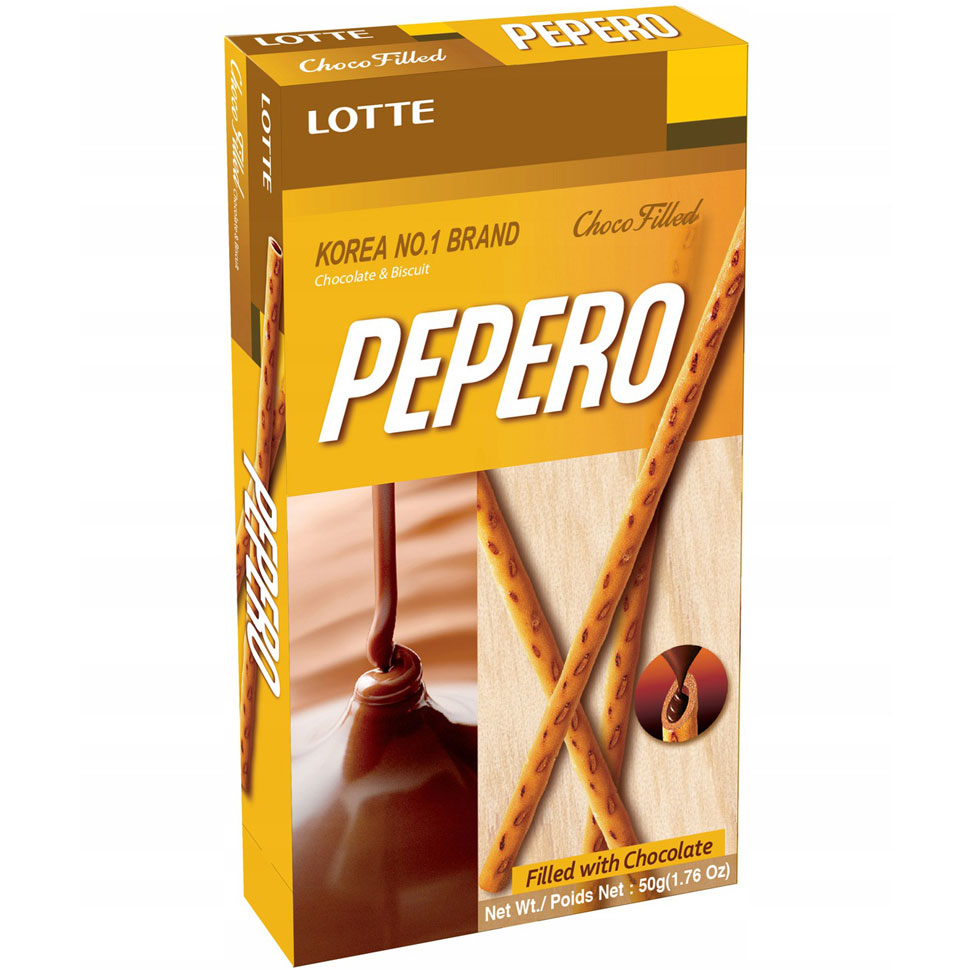 Соломка PEPERO з шоколадною начинкою Lotte 45г