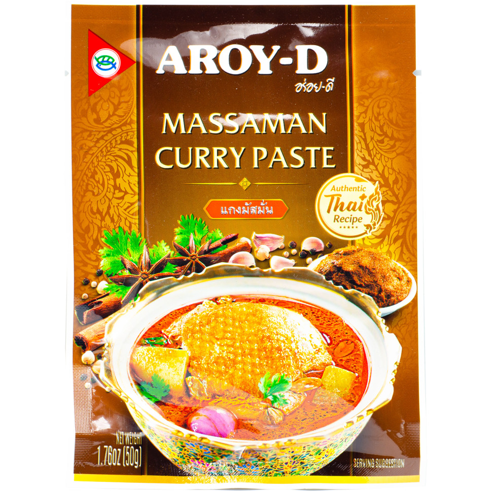 Паста карі Aroy-D Массаман 50г