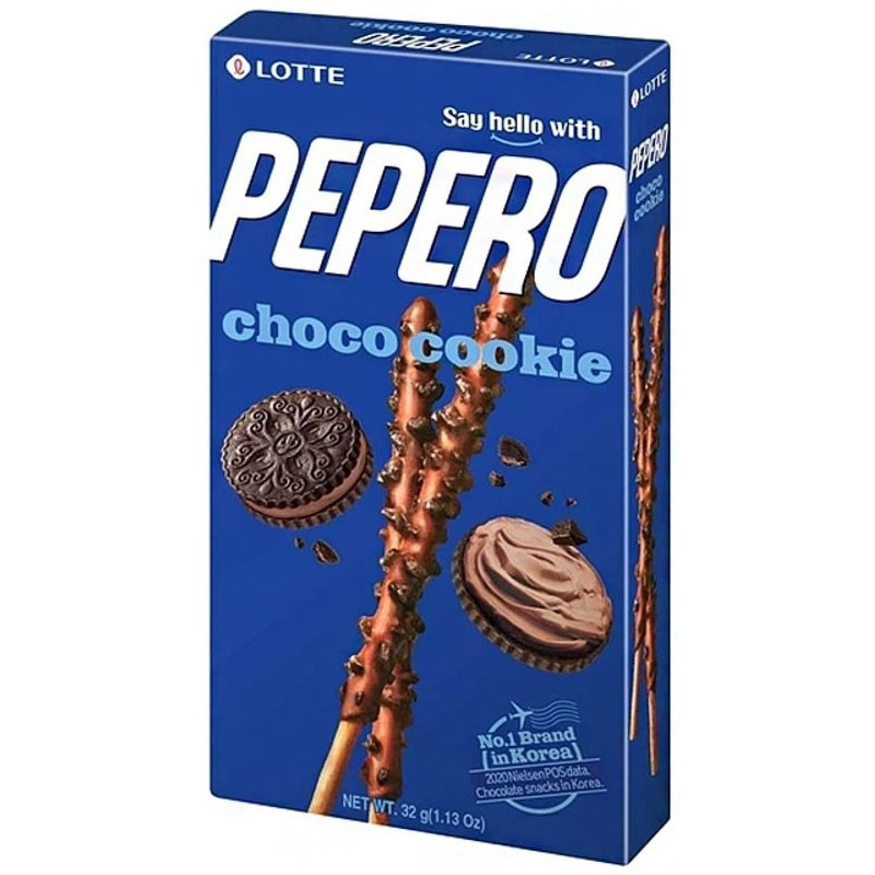 Соломка PEPERO Choco Cookie Lotte 32г