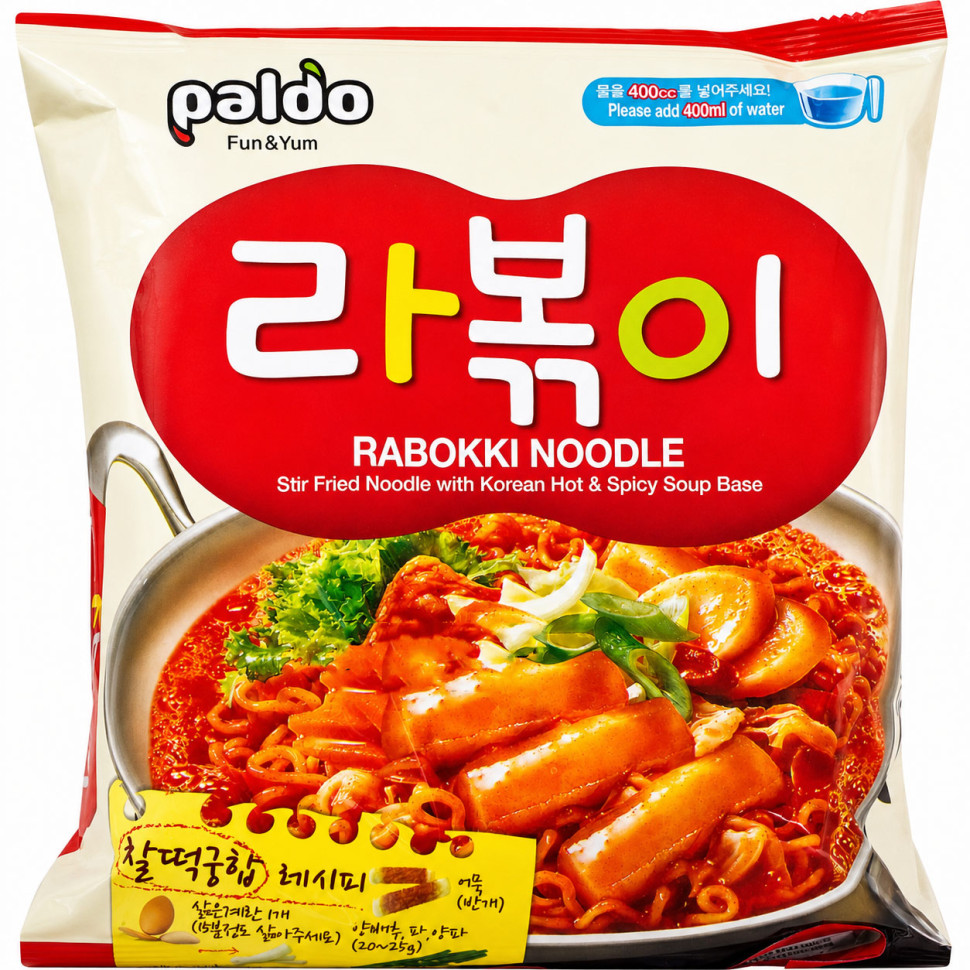 Суп рамьон Rabokki Paldo 135г