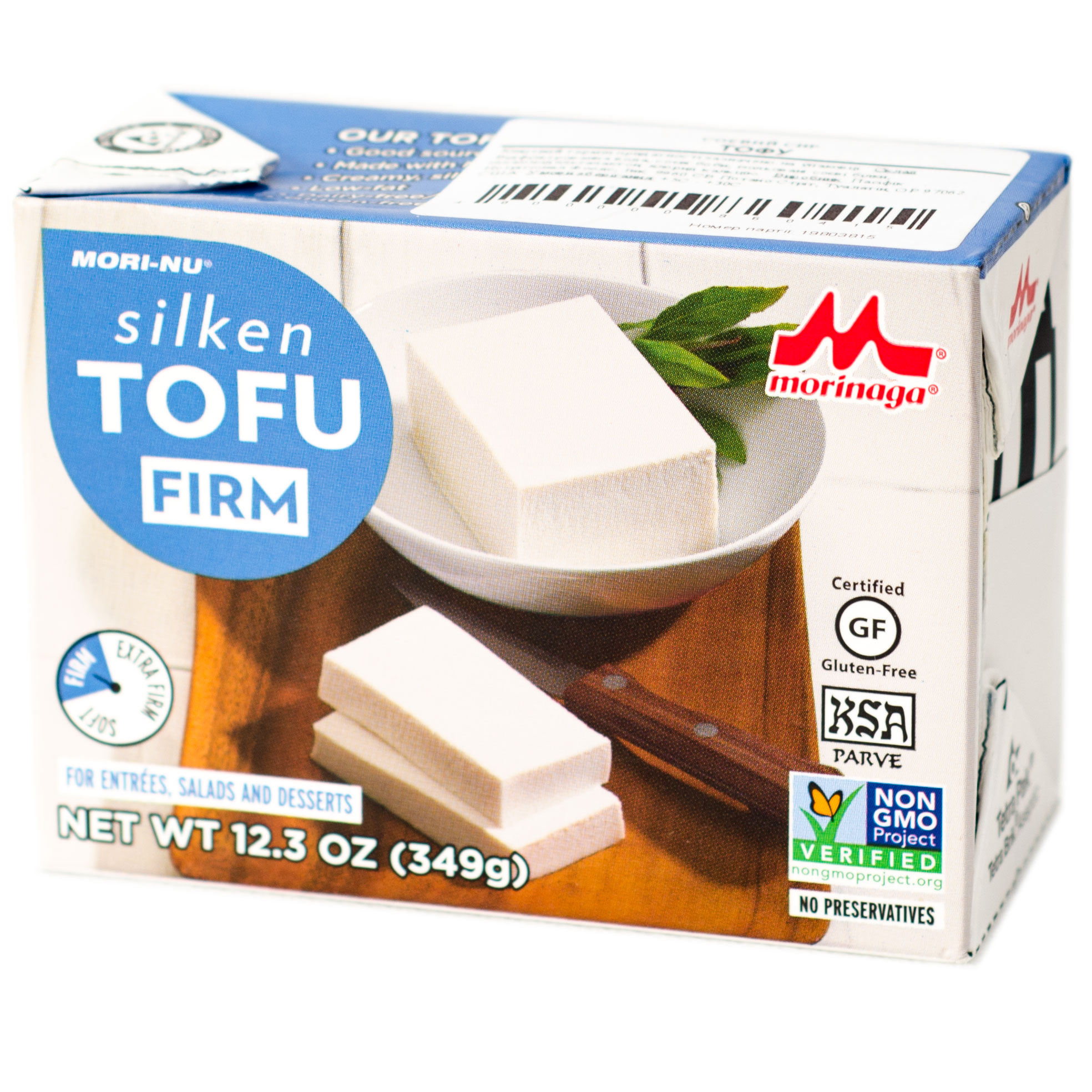 Сир соєвий шовковий Тофу Morinaga 307г