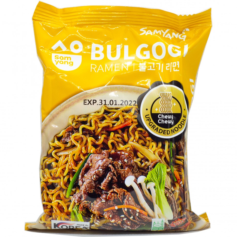 Лапша рамен Бульгоги Samyang 80г