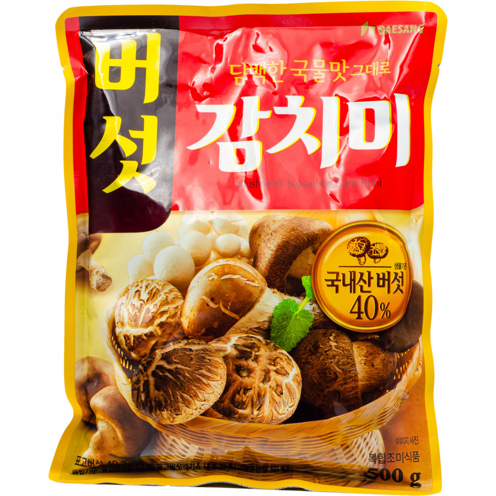 Бульон гранулированный Гамчими со вкусом грибов Daesang 500г