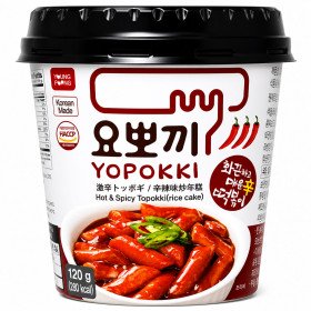 Токпоккі гострі у стакані Yopokki 120г