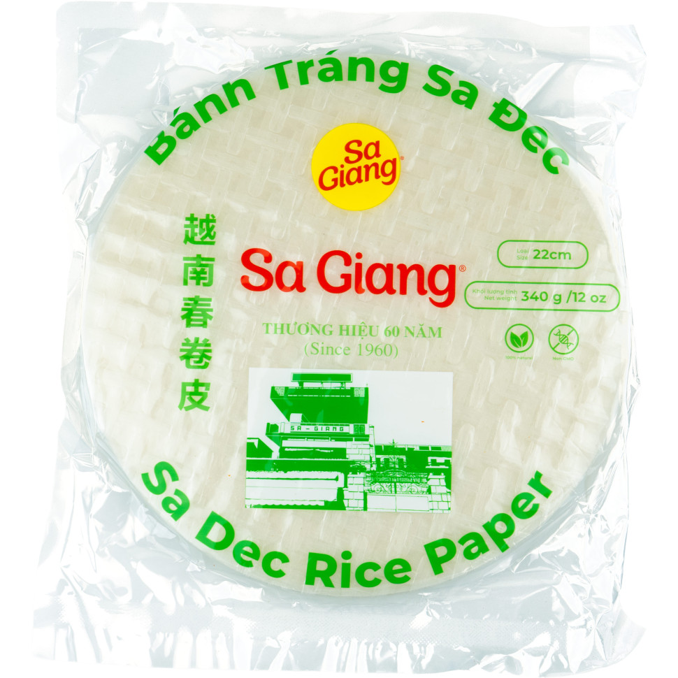 Рисовий папір 22cм Sa Giang  340г 