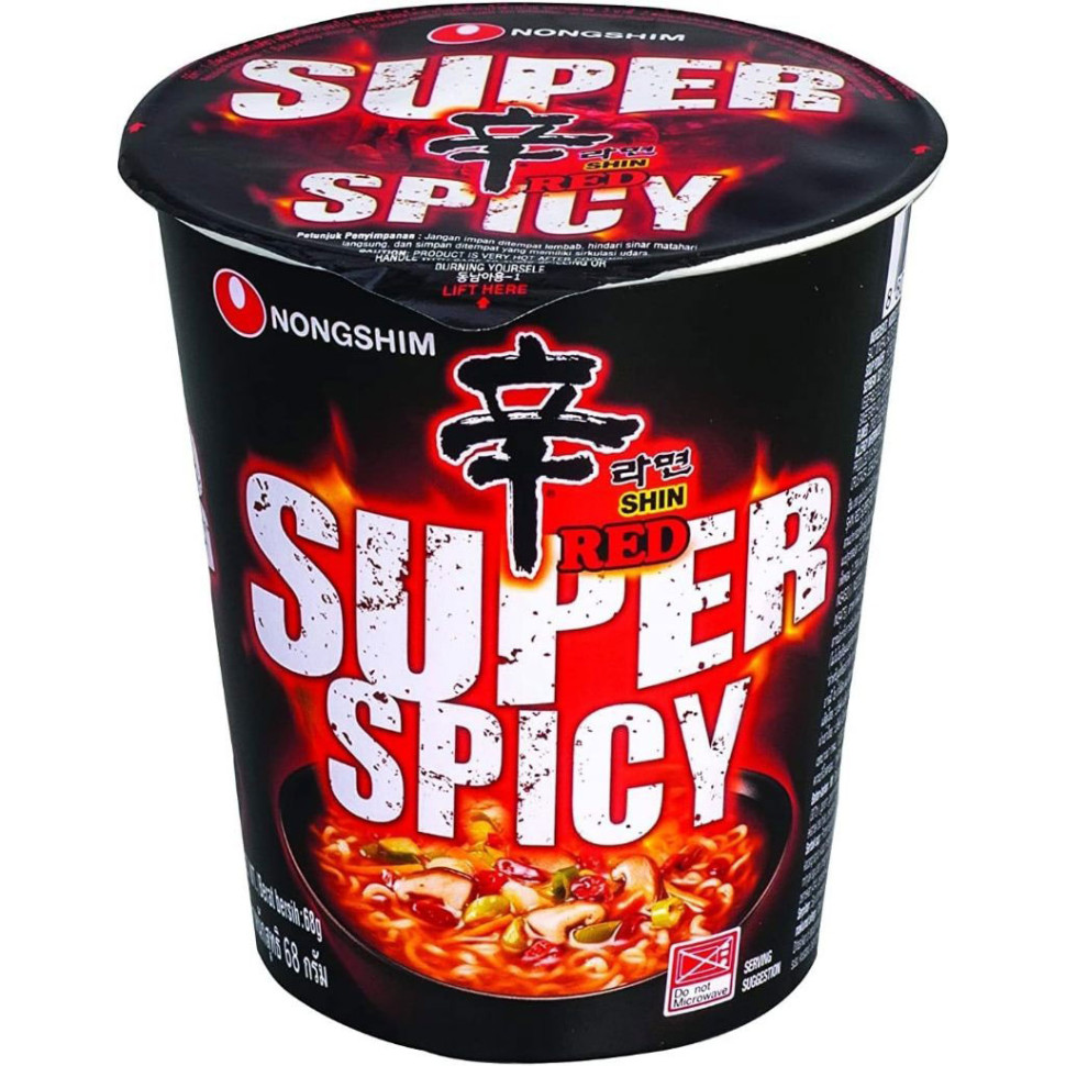 Суп Шин Рамен Shin Red в стакане Nongshim 68г