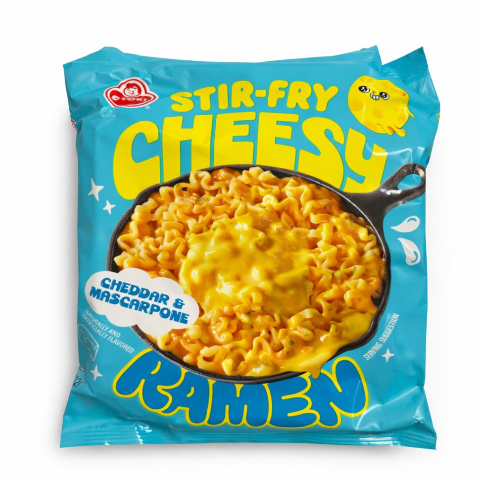Лапша рамен Cheesy Ramen Чеддер и Маскарпоне Otoki 110г