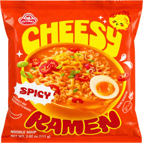 Суп рамьон з сиром Cheesy Ramen гострий Otoki 111г