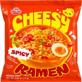 Суп рамен с сыром Cheesy Ramen острый Otoki 111г