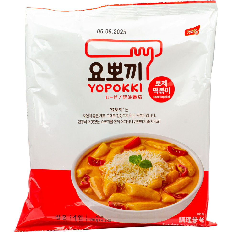 Токпокки Розе Yopokki 120г