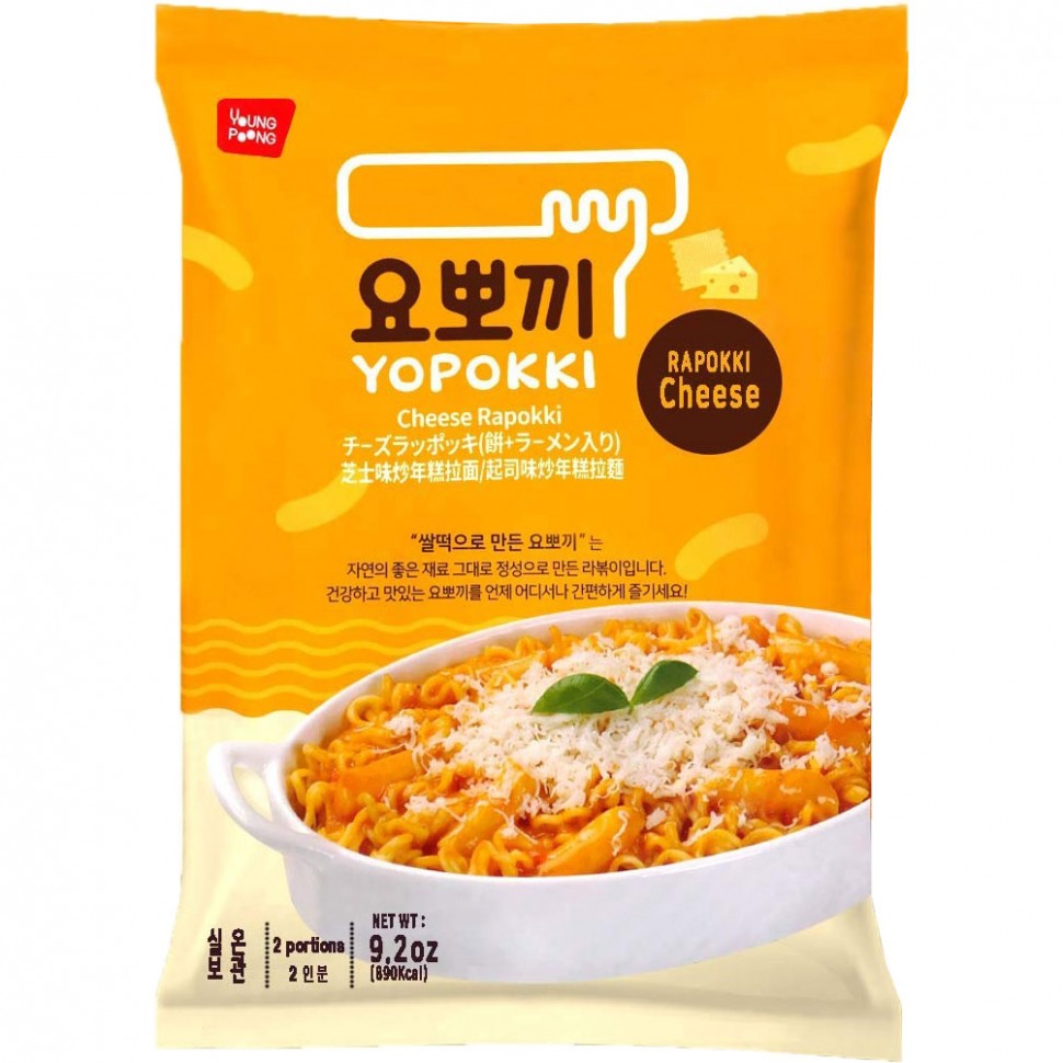 Рапокки со вкусом сыра Yopokki 260г