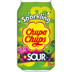 Напій газований Кисле Яблуко Chupa Chups 345мл