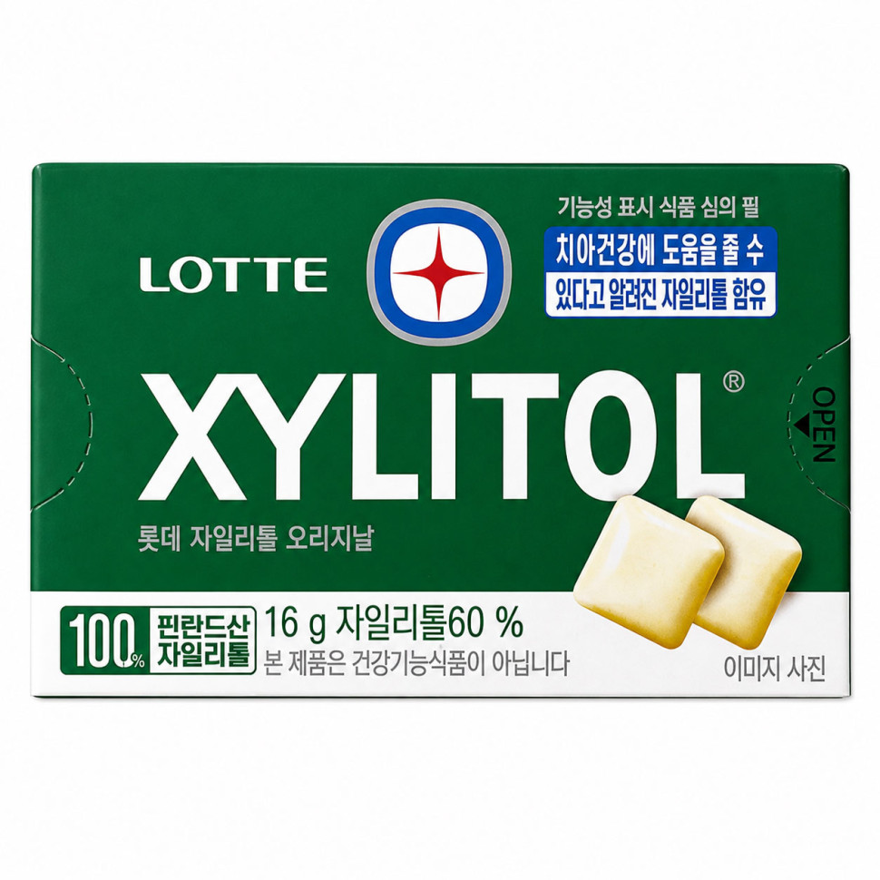 Жевательная резинка с ксилитом Lotte Xylitol 16г