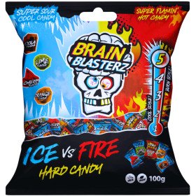 Льодяники Brain Blasterz Ice vs Fire (рівень 5) 100г
