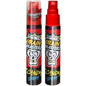 Конфеты-спрей Brain Blasterz Клубника кислые (рівень 1) 28мл