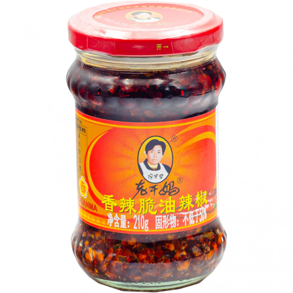 Чили соус Лаоганма с луком Lao Gan Ma 210г