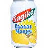 Напій негазований з соком банану та манго Sagiko 320мл