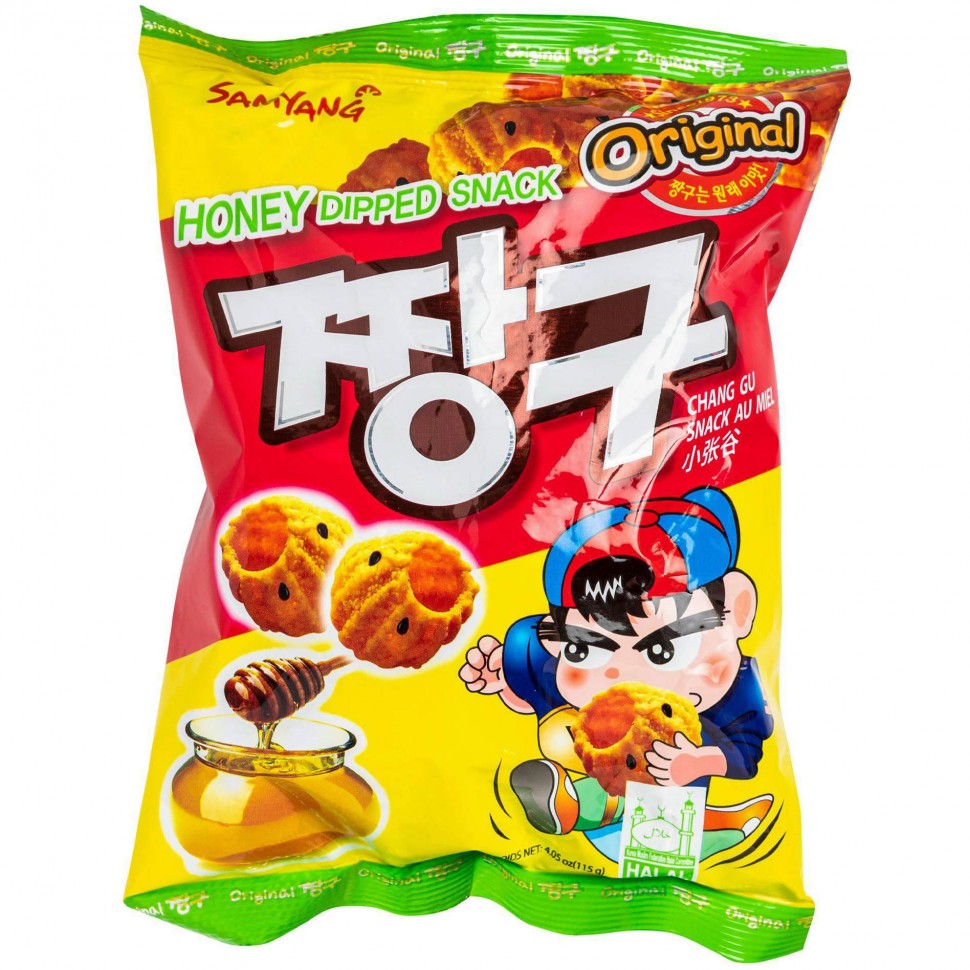 Снек Чангу солодкий Samyang 115г