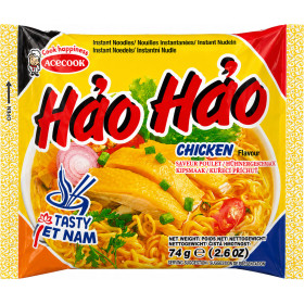 Локшина швидкого приготування Hao Hao зі смаком Курки Acecook 74г