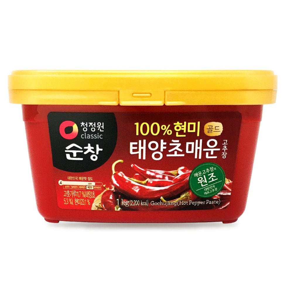 Паста Гочуджан (Кочудян) очень острая перцовая Daesang 1кг