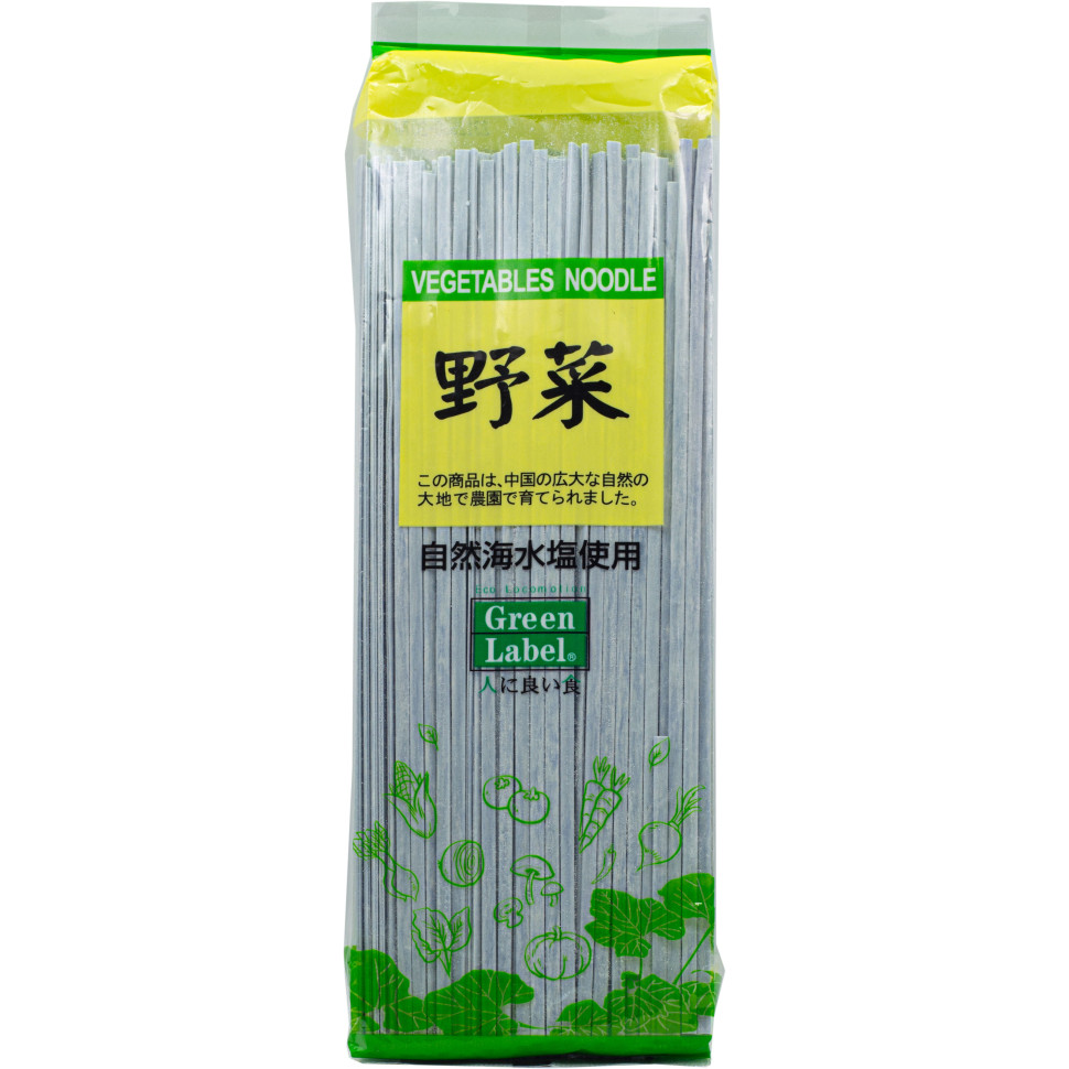 Лапша пшеничная Удон Butterfly Bean Flower Green Label 300г