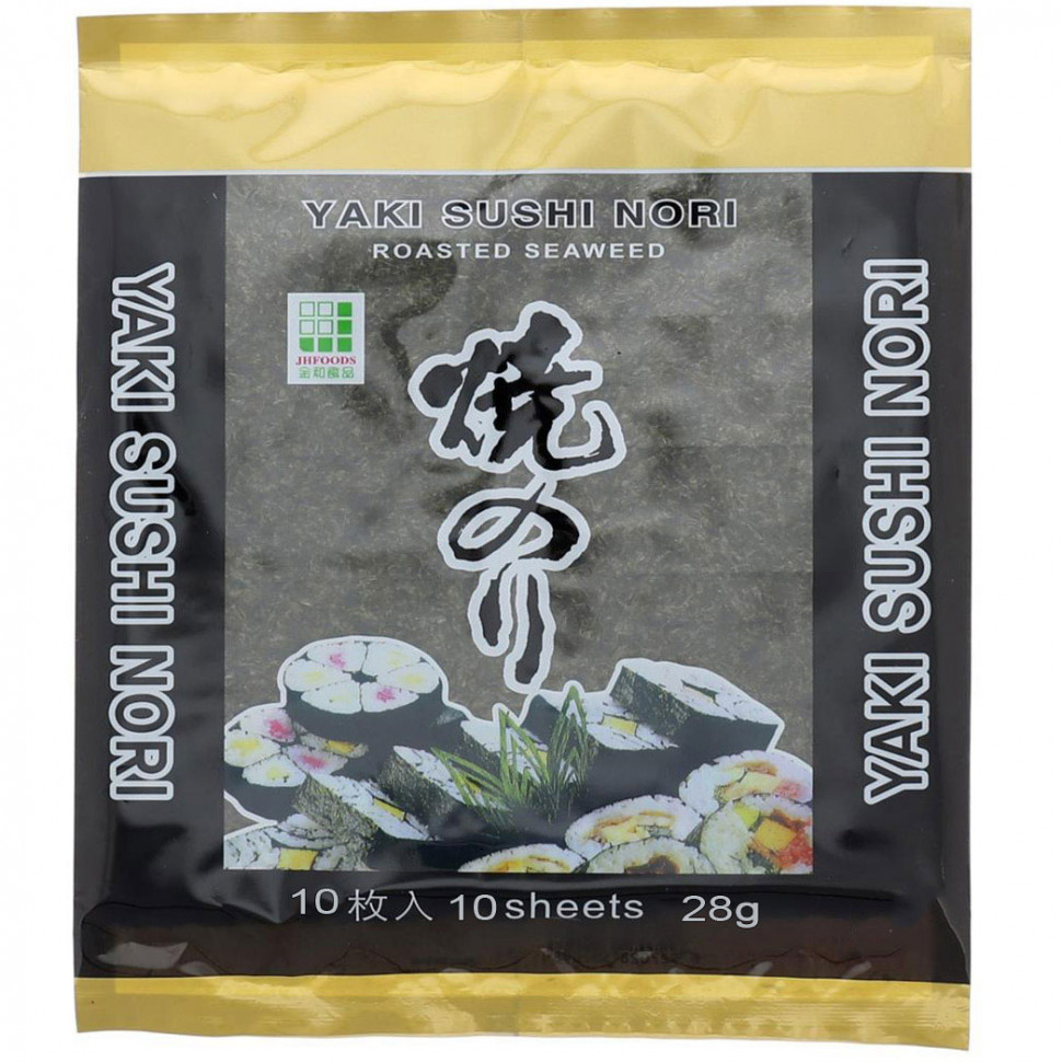 Водоросли Нори Jhfoods 10 листов
