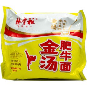 Лапша быстрого приготовления со вкусом говядины Yangzhanggui 125г