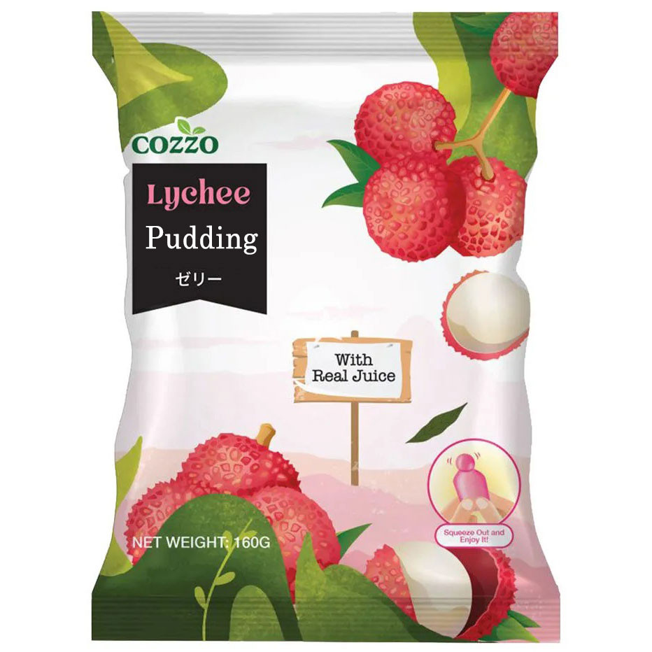 Пудинг порционный со вкусом личи Cozzo 8шт/160г