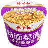Лапша быстрого приготовления со стеклянной вермишелью со вкусом говядины и квашенной капусты с яйцом в миске Yangzhanggui 189г