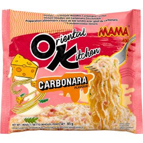 Локшина швидкого приготування Mama зі смаком Крабонара 85г 