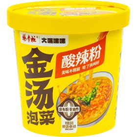 Лапша быстрого приготовления стеклянная со вкусом кимчи в стакане Yangzhanggui 104г
